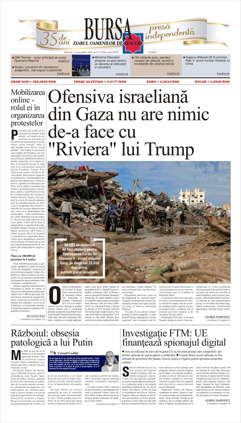 Ediţia din 17.09.2025