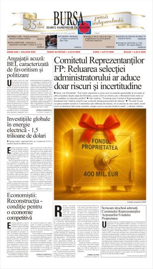 Prima pagină 24.09.2025