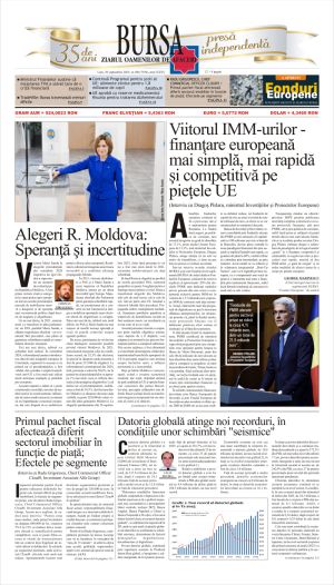 Prima pagină 29.09.2025