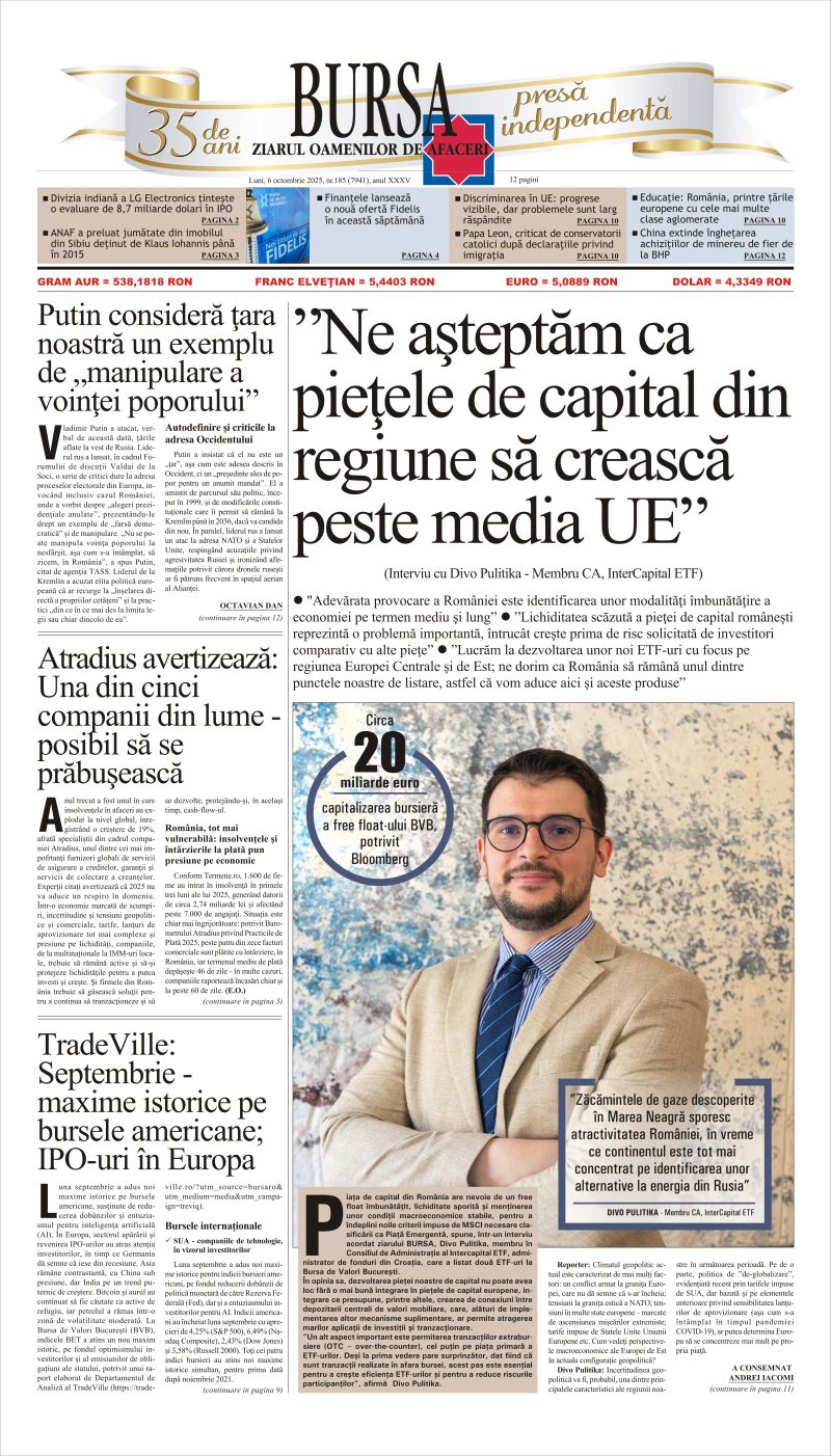 Ediţia din 13.01.2026