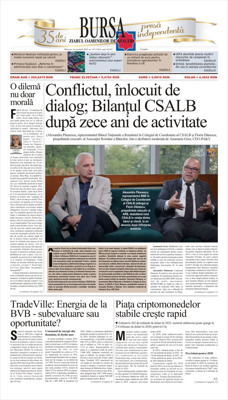 Ediţia din 08.10.2025