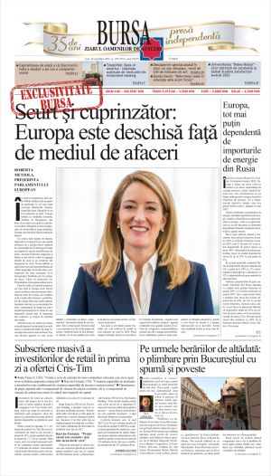 Prima pagină 20.10.2025