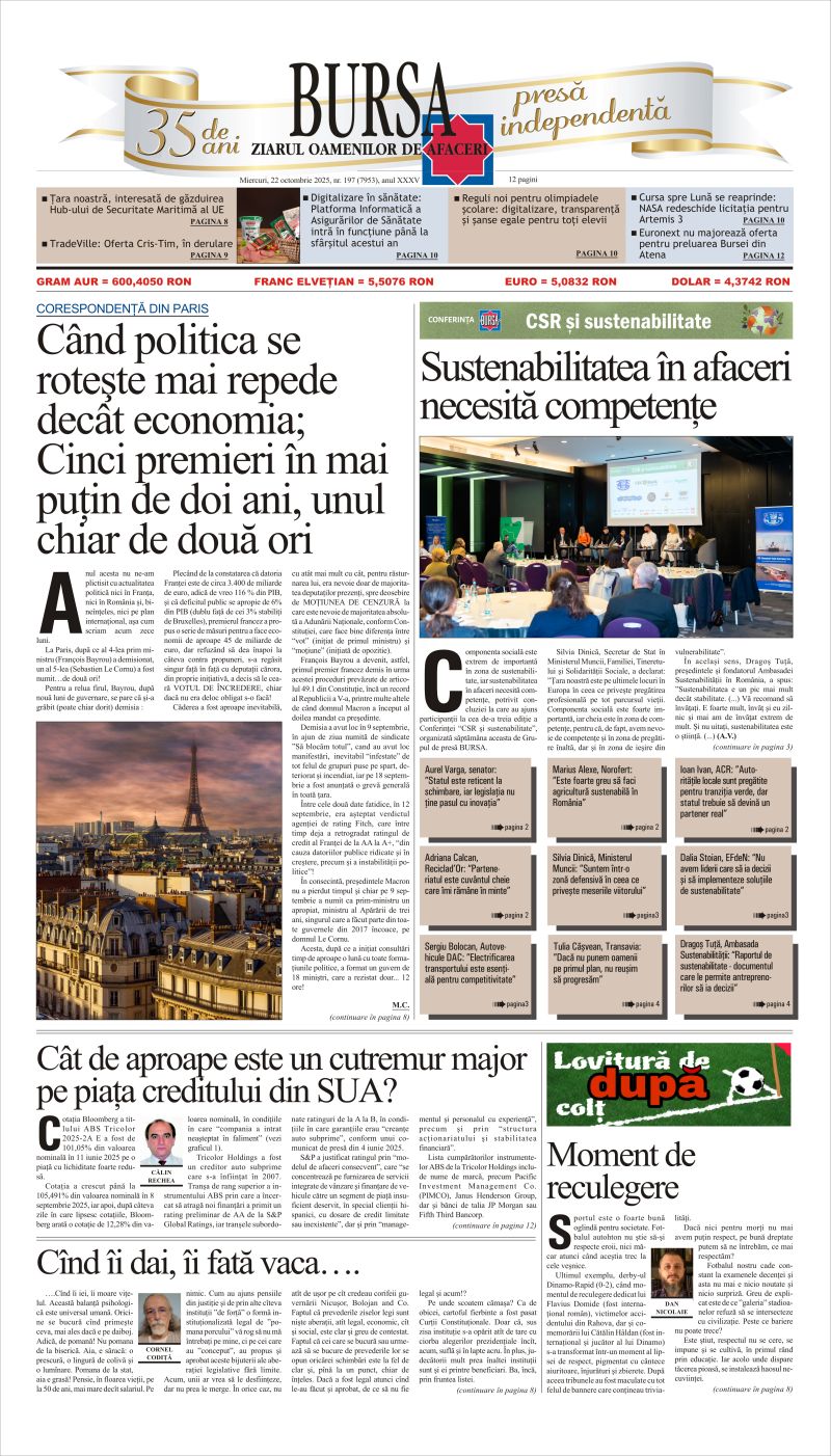 Ediţia din 17.07.2026