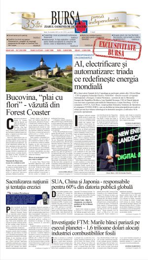 Prima pagină 28.10.2025