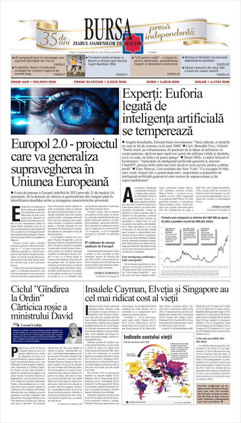 Ediţia din 22.12.2025