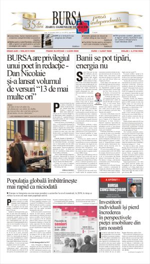 Prima pagină 17.11.2025