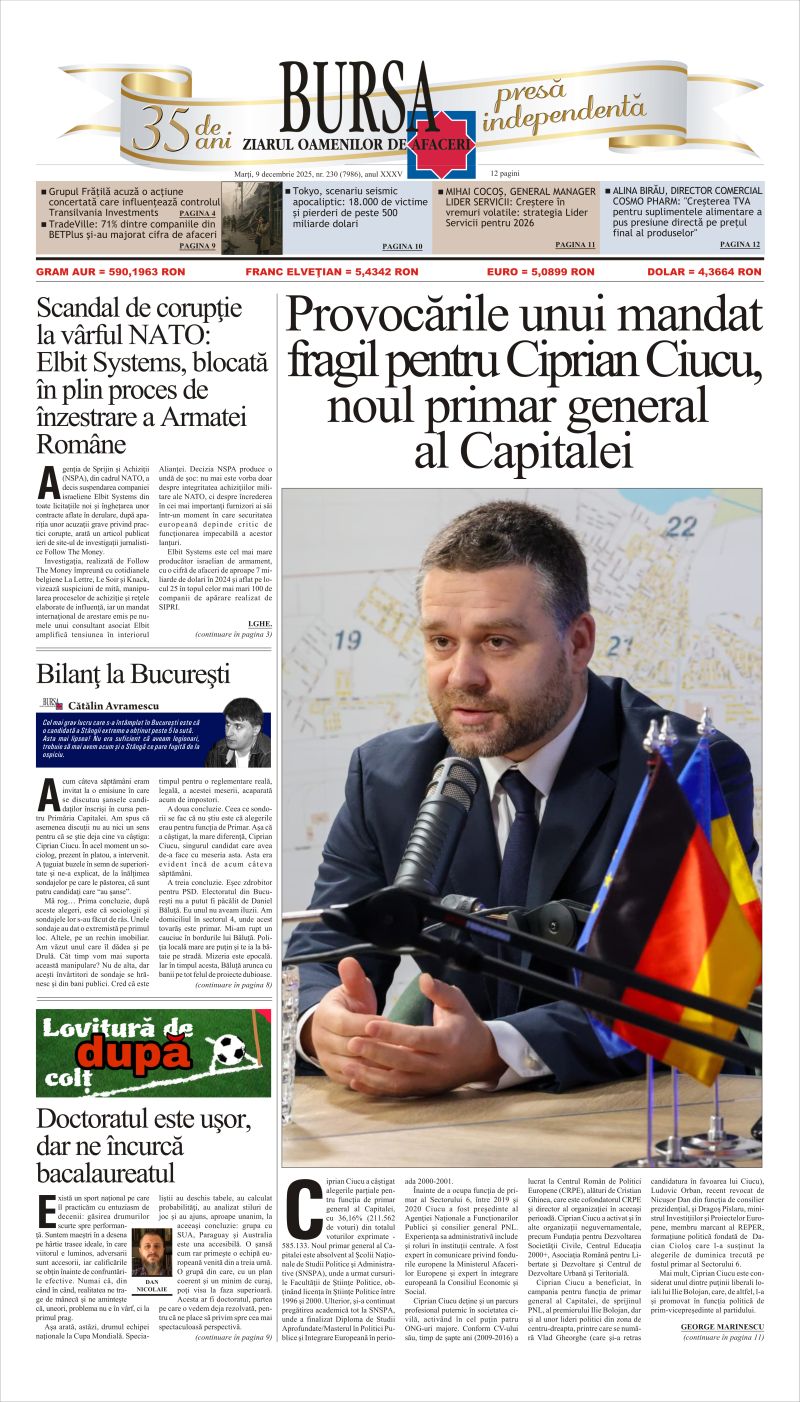 Ediţia din 22.12.2025